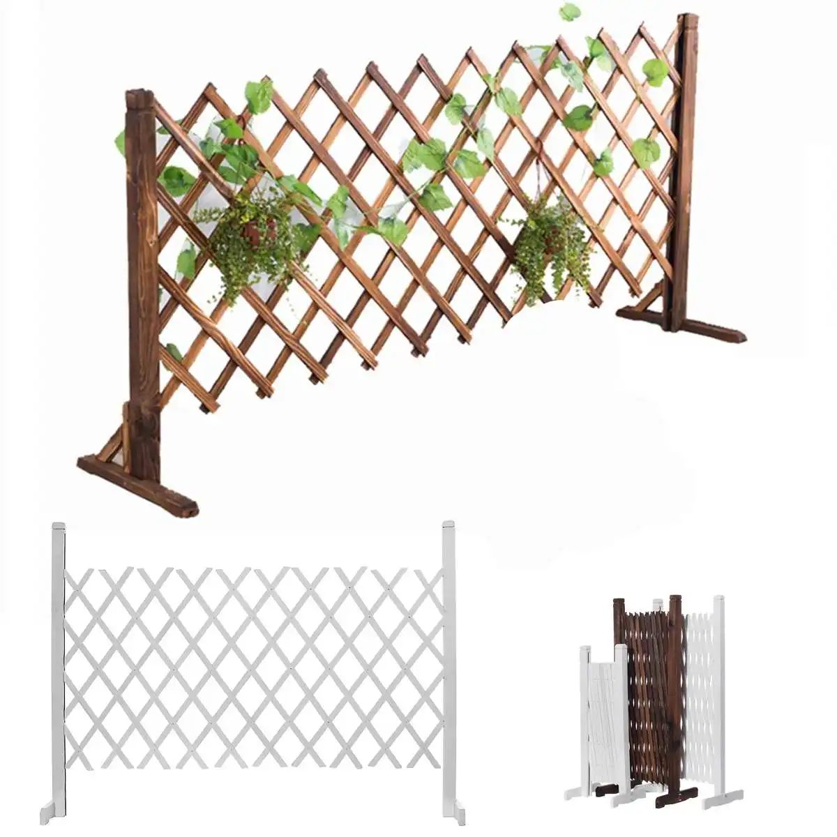 Ограждение для сада деревянное расширяющееся ограждение искусственное