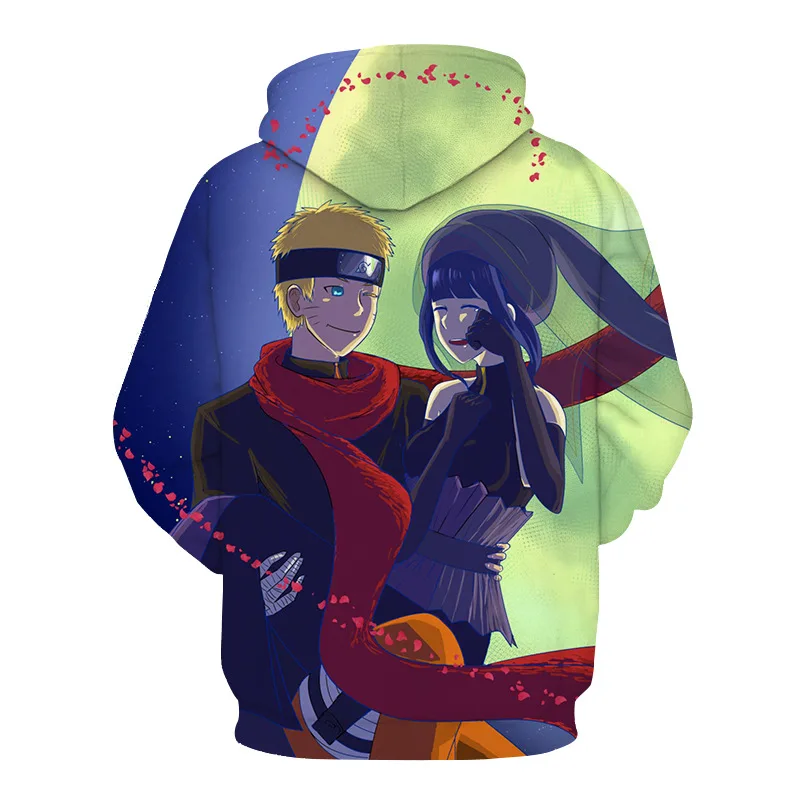 

Spring And Autumn Men's And Women's Hoodies 3d Printing Naruto Harajuku Cartoon Anime Fashion Casual Sweatshirt Coat