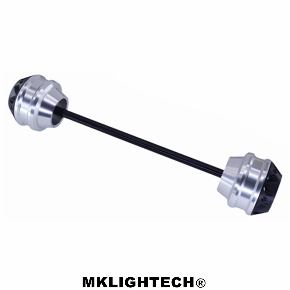 Mklighttech CNC Модифицированная Передняя и задняя вилка для мотоцикла, осевые ползунки, Защитная крышка для DUCATI Multistrada 620 2003-2006