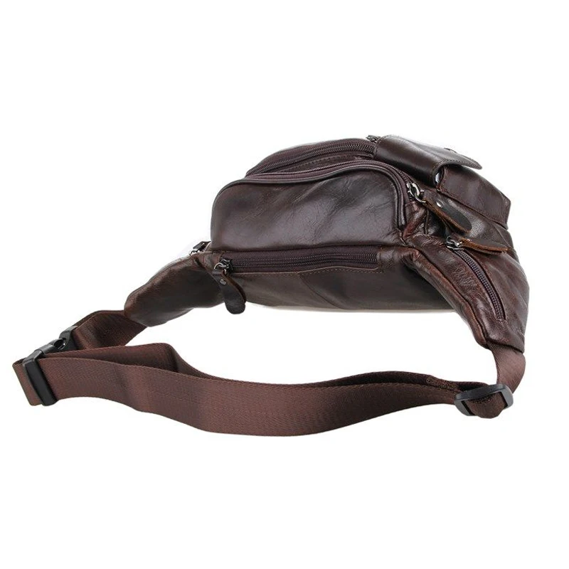 J. M.d великолепные Поясные Сумки из натуральной коровьей кожи забавная сумка