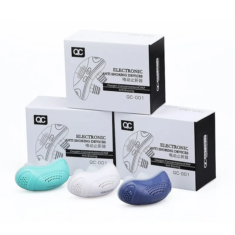 

Electric Silicone Anti Snore Nose Stopping Breathing Apparatus Guard Sleeping Aid Snoring Device Relieve Snoring Health Care
