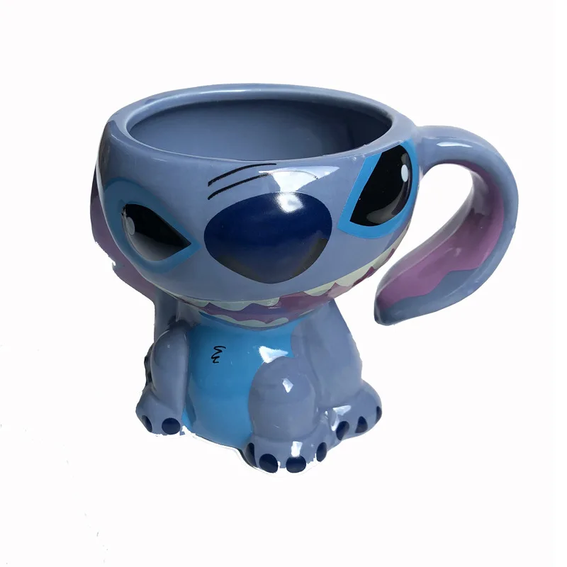 Уникальная ручка для ушей 3D мультяшная Одиночная керамическая кружка|Кружки| |