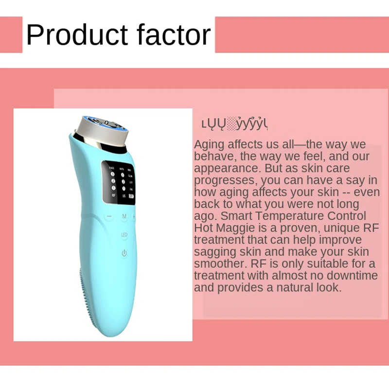 Радиочастотный косметологический инструмент Безыгольный аппарат для