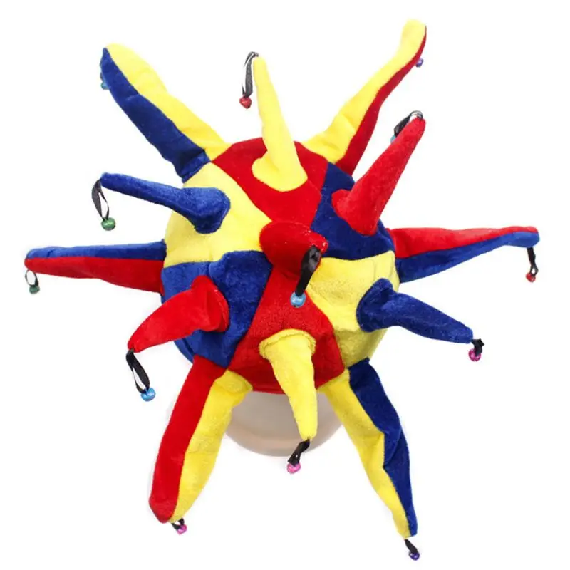 Забавный Клоун выступлений шляпа наряды на Хэллоуин Наряжаться клоун головные