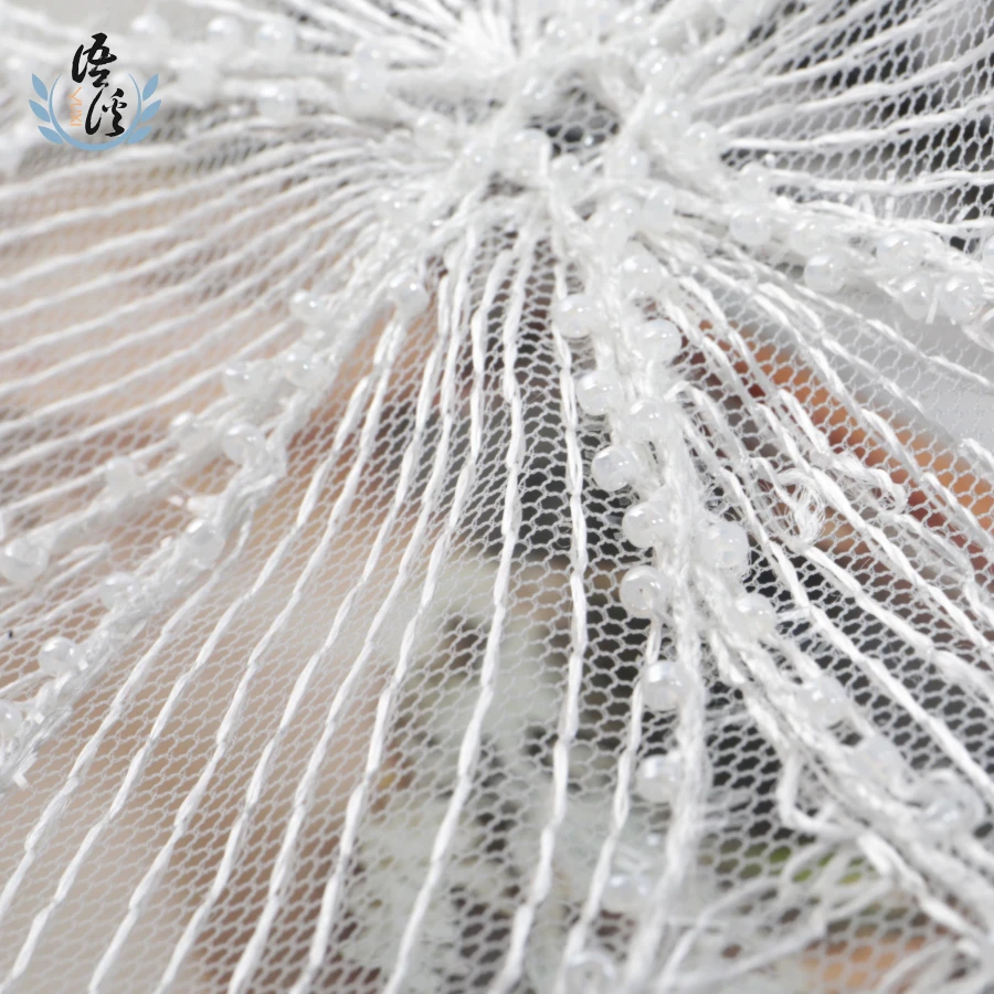 5 ярдов бусины в виде риса жгут из бисера Вышивка Марля тяжелое ремесло гвоздь