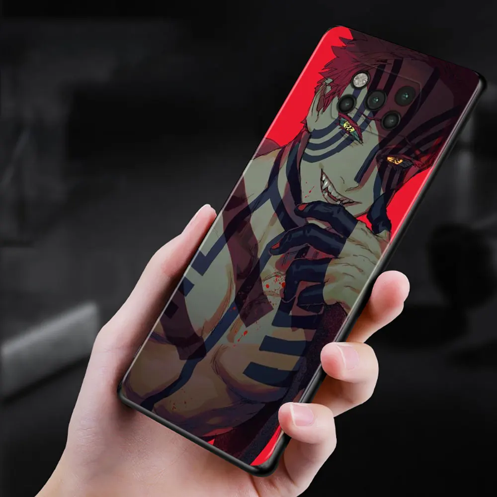 phone case for xiaomi poco f3 x3 gt x3 m3 pro x3 nfc pocophone f1 silicone fundas black coque demon slayer kimetsu no yaiba free global shipping