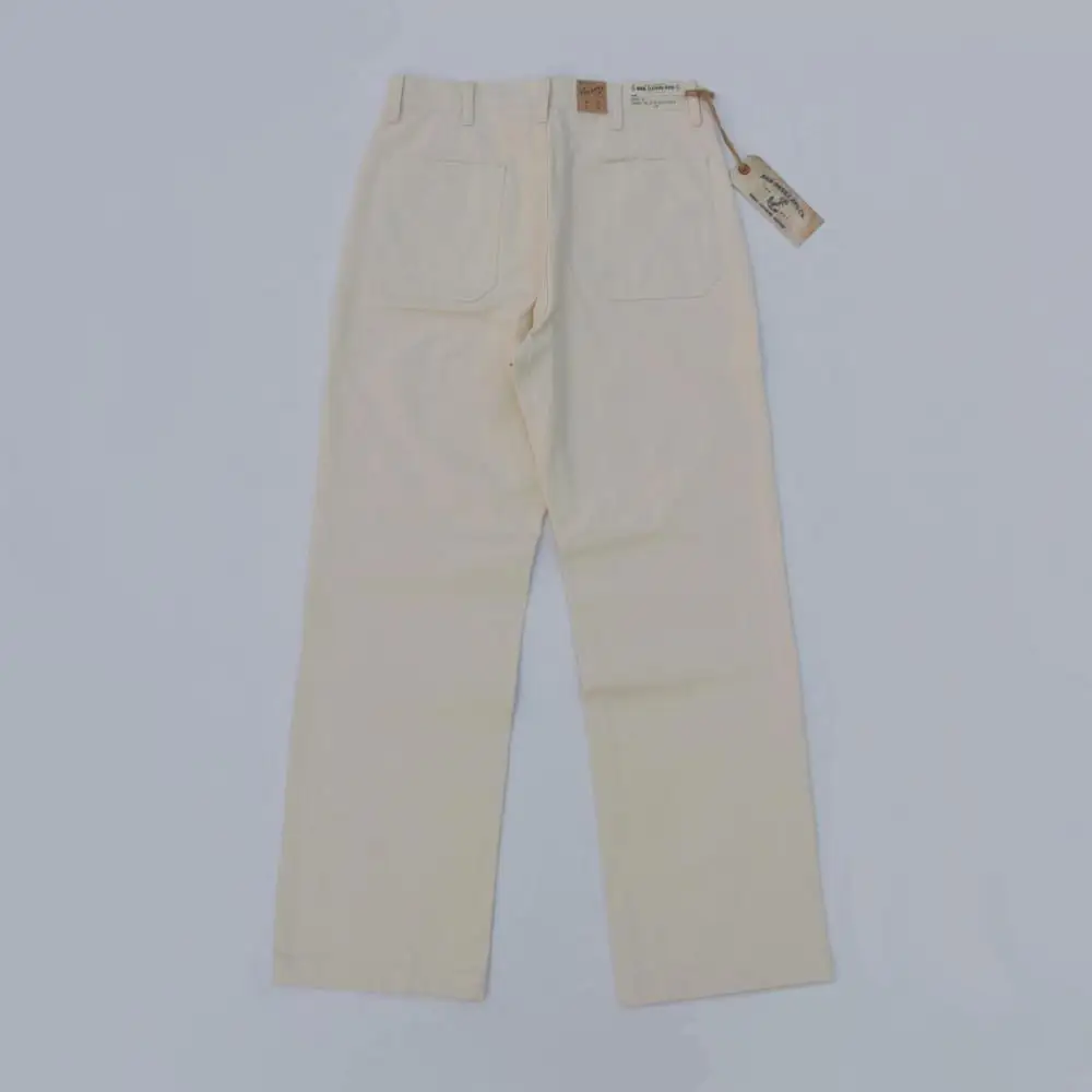 

BOB DONG USN Deck Pants Vintage Men Herringbone Twill Naval Work Trousers Casual