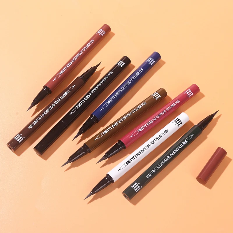 

8 Color Liquid Eyeliner Waterproof Long Lasting Eye Liner Pencil Eyeliner Smudge-Proof Cosmetic Beauty Makeup Liquid