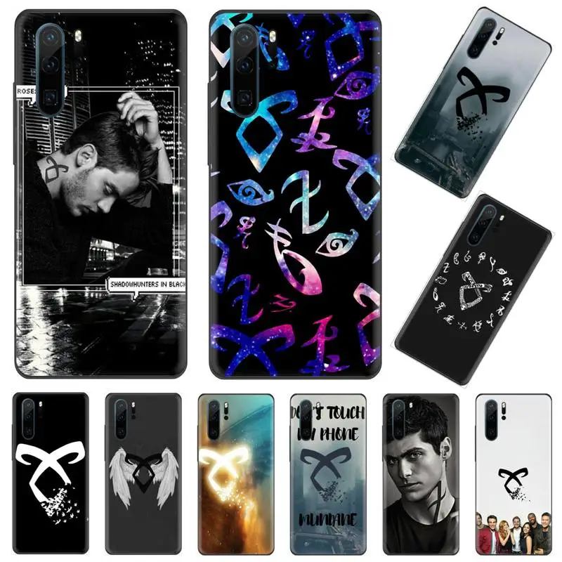 Чехол для телефона серии Shadowhunters TV Huawei P9 P10 P20 P30 Pro Lite smart Mate 10 20 Y5 Y6 Y7 2018 2019|Бамперы| |