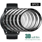 Защитная пленка для Huawei Honor Magic Watch 2 46 мм, мягкая прозрачная 3d-пленка с закругленными краями и полным покрытием, защита экрана (не стекло), 5 шт.