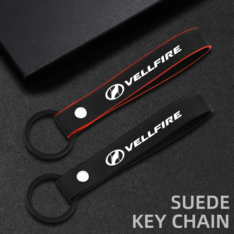 Высококачественный замшевый чехол для ключей Toyota Vellfire защитный от потери |