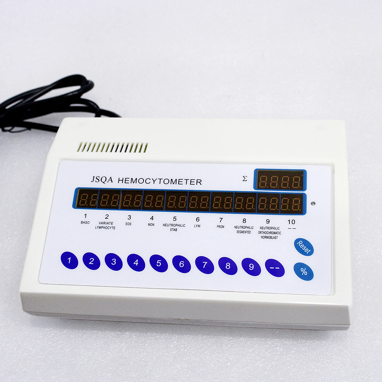 Гемоцитометр JSQA 220V счетчик классификации клеток крови|Детали и аксессуары для