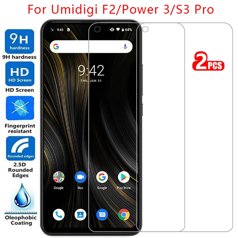 

Защитное закаленное стекло для umidigi f2 power 3 s3 pro, Защита экрана для umi digi f 2 2f power3 3 s s3pro, пленка umidigif2 umif2
