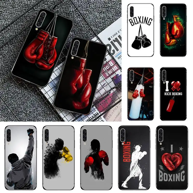 

Strong Boxing Gloves king Phone Case For Samsung galaxy A S note 10 7 8 9 20 30 31 40 50 51 70 71 21 s ultra plus