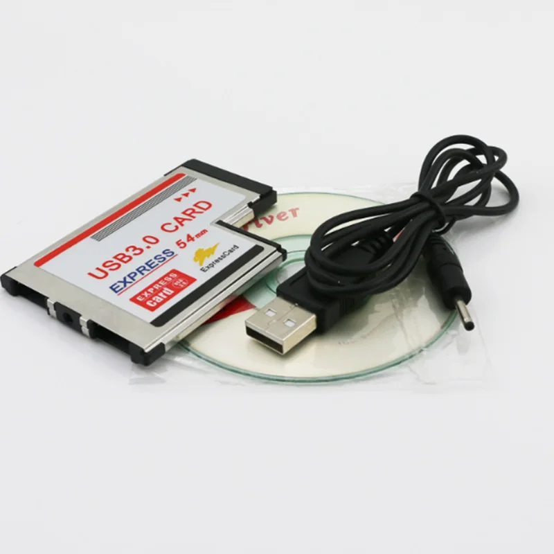 54 мм сетевая карта USB 3 0 PCMCIA на 2 портный Dual Порты скорость передачи данных до 5