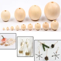 10 500pcs 6 30mm natural color wood beads loose spacer beads for jewelry making diy bracelet necklace