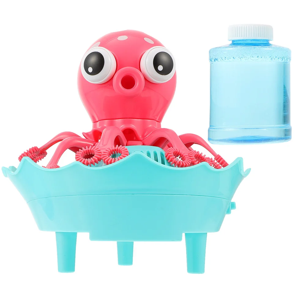 

1 Set of Cartoon Bubble Maker Toys Children Automatic Bubble Machine )