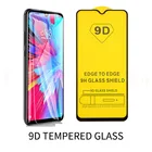 Изогнутое закаленное стекло 9D 100 шт.лот для Samsung Galaxy A9 A8 A7 A6 Plus 2018, полноэкранная защитная пленка A3 A5 A7 2017, стекло 9D