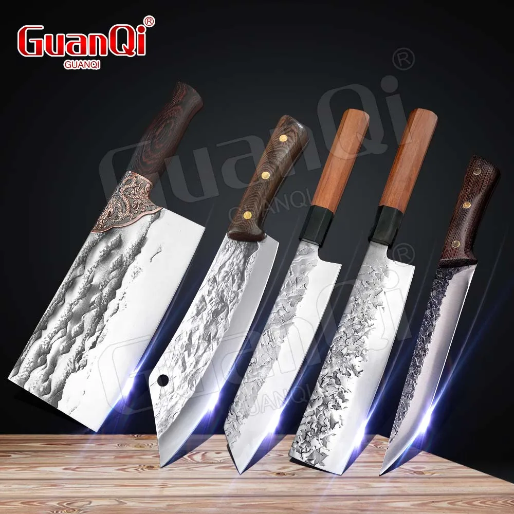 

Forged Kitchen Knife Boning Knife Cooking Knife Meat Cleaver Stainless Steel Vegetable Cutting Knife Chef Knife