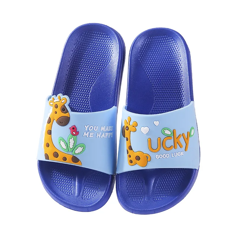Children's Slippers Boys and Girls Antiskid Home Room Cartoon Bathroom Slippers Slipper Women Slippers House Women Shoes