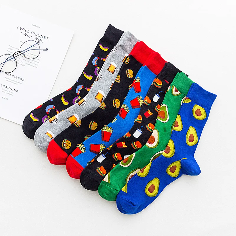 

cotton socks creative design lingerie miniso meias feminino unif hipster calcetas mujer ananas fall halloween kleding vrouwen