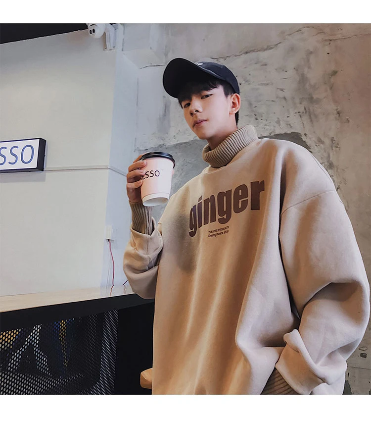LAPPSTER, Мужская Уличная одежда, Harajuku, водолазка, толстовки,, флис, корейская мода, мужские, поддельные, две части, толстовки, хип-хоп, худи