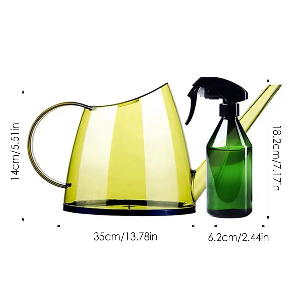 

Long Mouth Water Cans Watering Can Spray Bottle Gardening Household Sprinkler Sprayer With Pine Shovel