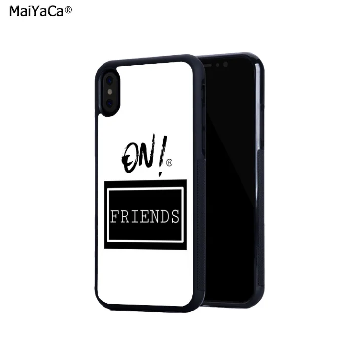 Чехол для телефона BFF best friends forever rave с мягкими боковыми краями iPhone 11 pro max 5s SE 6 6s 7 8
