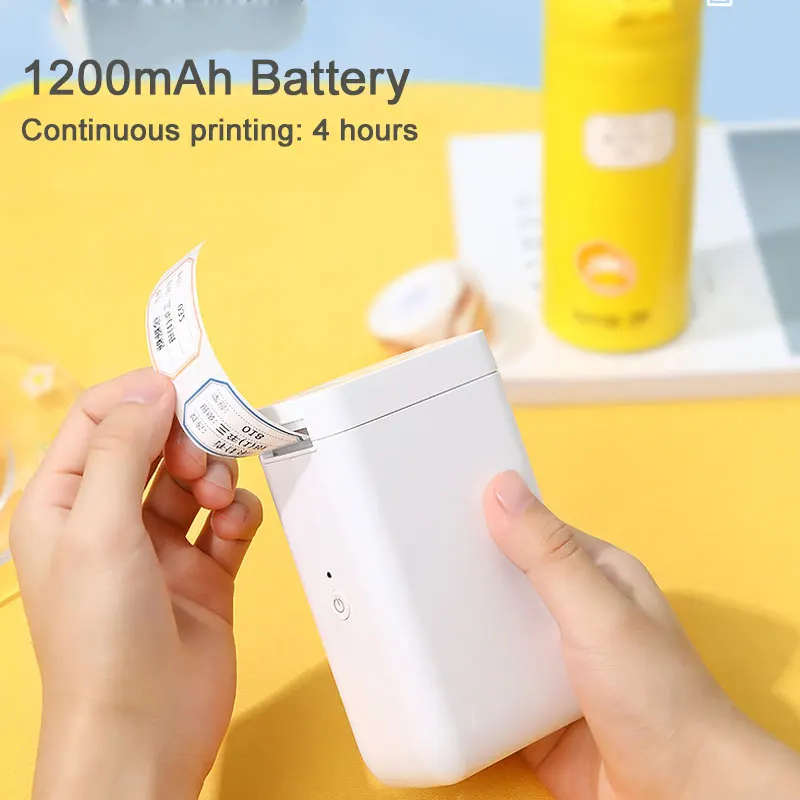 niimbot d101 d11 thermal label printer inkless portable pocket label maker mobile phone home office use mini printing free global shipping