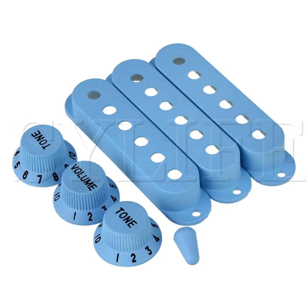 Крышка для гитары с 6 отверстиями и переключатель одной катушкой 1V2T набор из 3