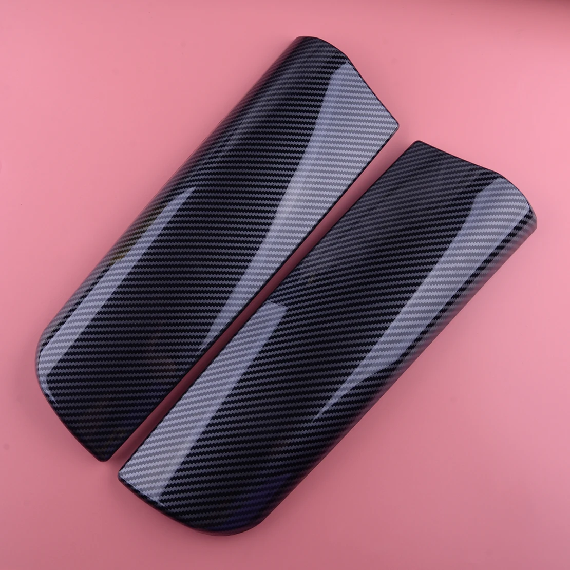

1Pair Console Armrest Storage Box Trim Covers Carbon Fiber Style Fit for BMW 7 Series F01 F02 2009 2010 2011 2012 2013 2014 2015