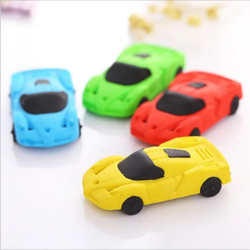 

Бесплатная доставка, 32 упаковки, цветной резиновый ластик для моделирования спортивного автомобиля Futaba, корейские канцелярские принадлежн...