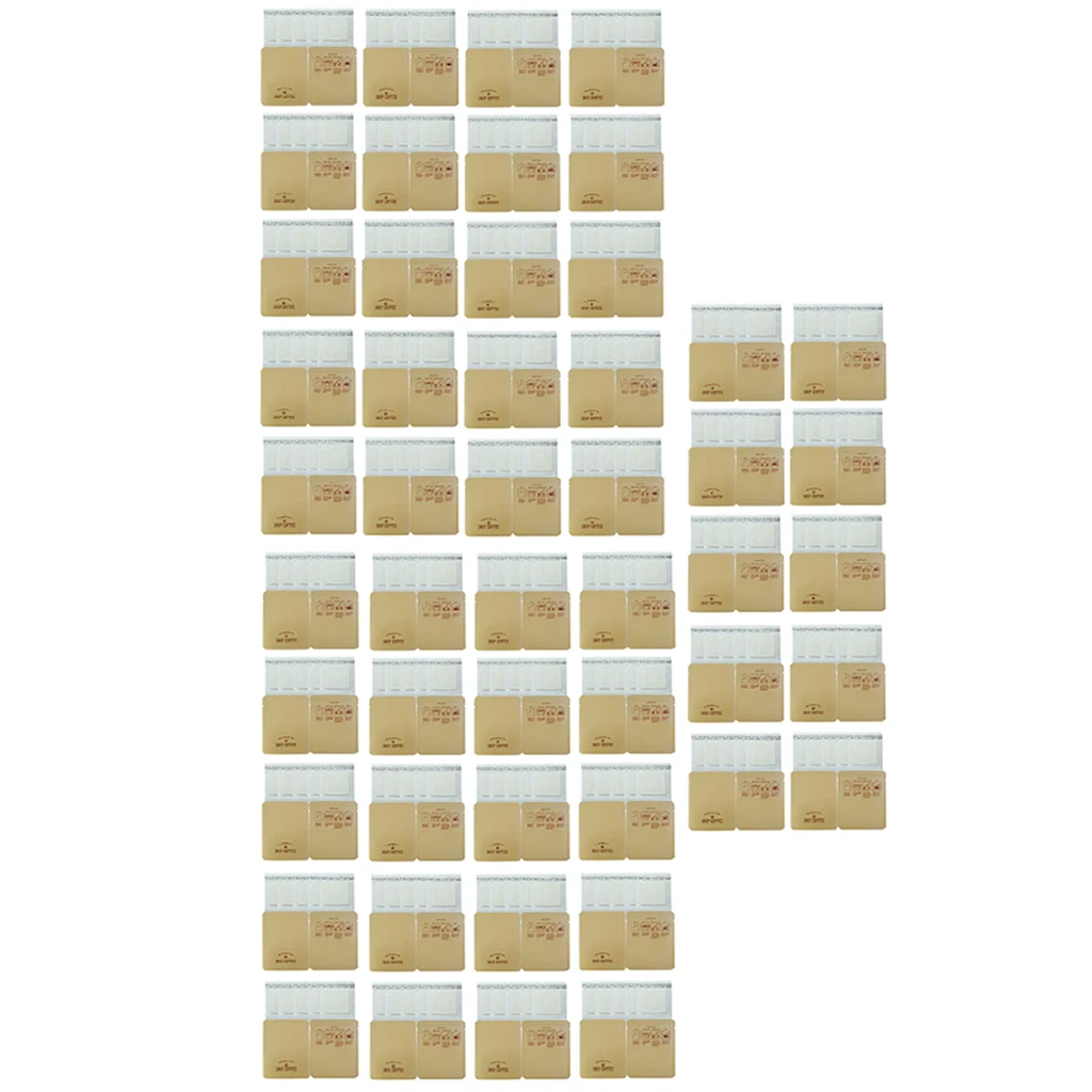 

100pcs Hanging Ear Coffee Filter Kraft Filter Bags Storage Drip Bags
