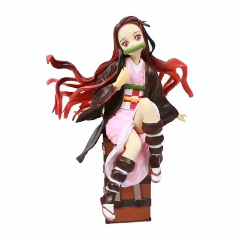 

Anime Demon Slayer: Blade 1 Kamado Nezuko Sitting Box Model Boxed Figure anime figure girl