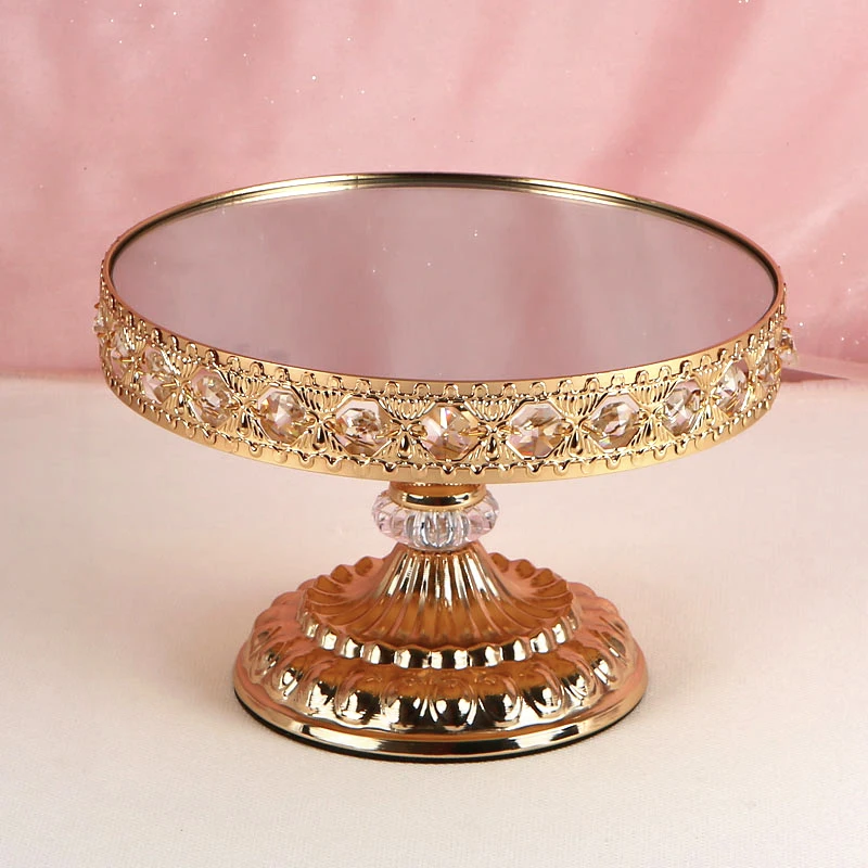 Золотая подставка для торта 1 шт. башня из кексов набор свадебных тарелок