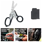 Ножницы Raptor для экстренного реагирования, многофункциональные ножницы с ремешком, резаком и выключателем стекла с совместимой Кобурой
