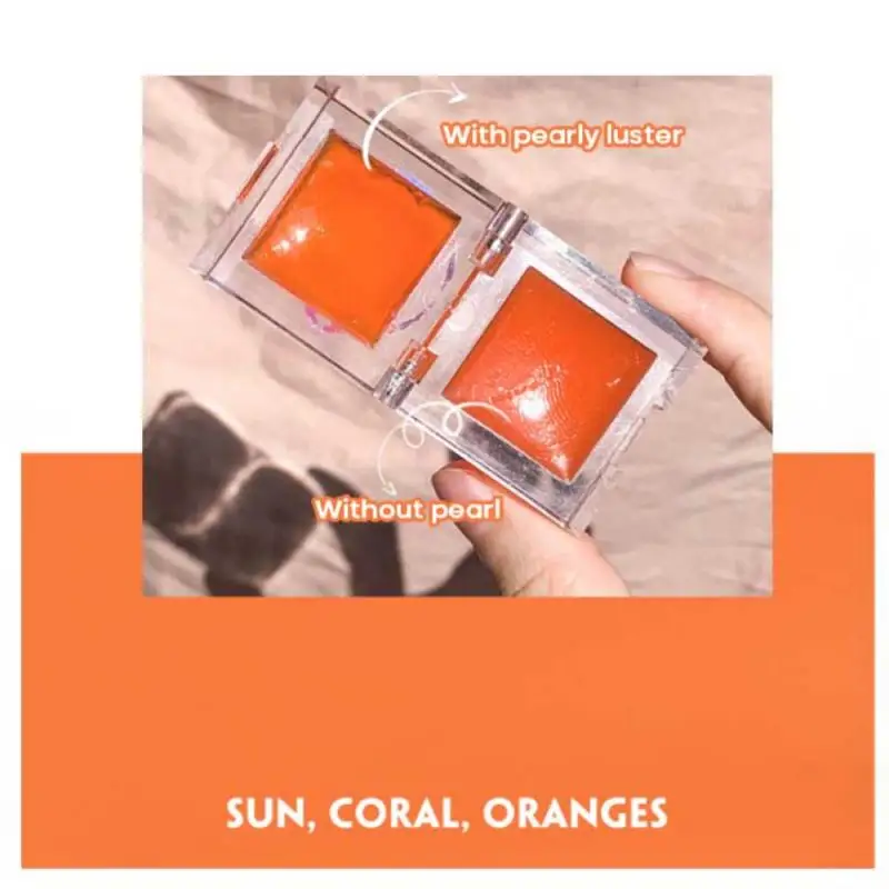 Увлажняющий бальзам для губ Small Cube с фруктовым вкусом отшелушивающая губная