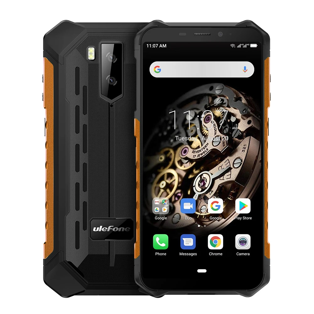Ulefone Armor X5 смартфон MT6763 Восьмиядерный IP68 водонепроницаемый Android 9 разблокировка