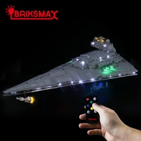 briksmax led light kit for 75252 imperial star destroyer romote control