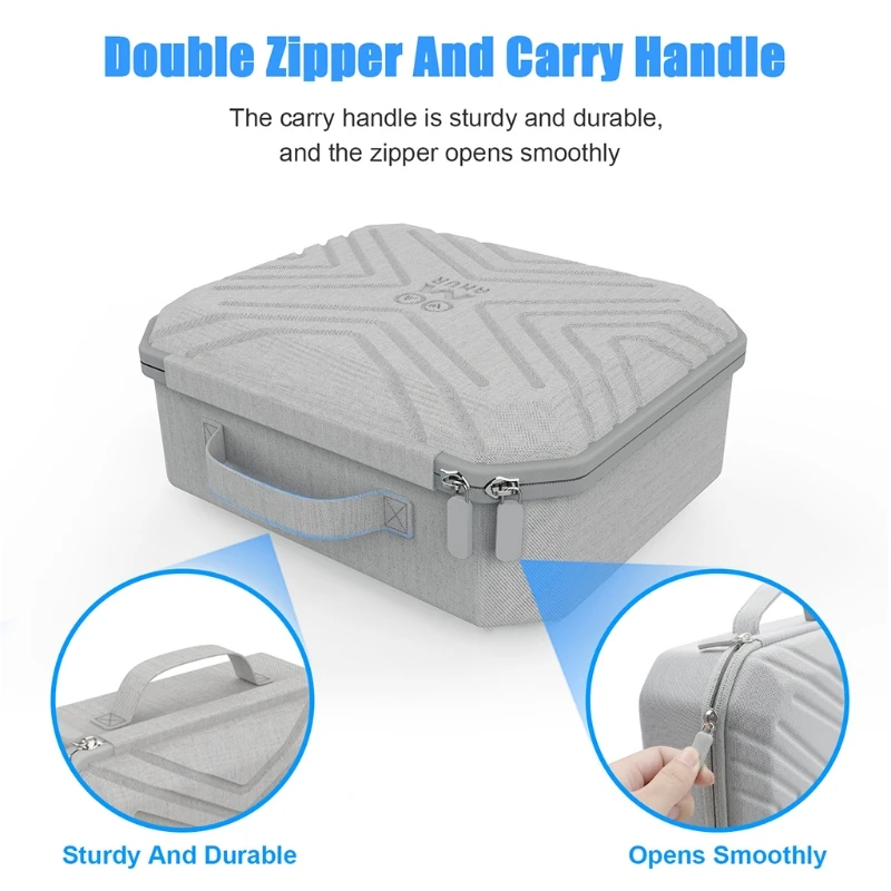 

Travel EVA Storage Bag Protective Case Carrying Box Cover for -Oculus Quest 2 G6DC