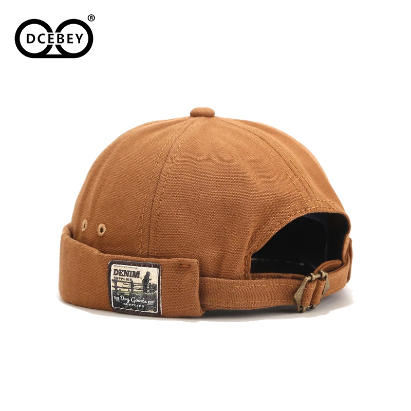 DCEBEY Женская Весенняя новая Ретро шапка без бретелек японская Мужская дышащая