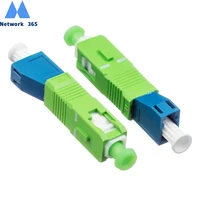 2pcslotscapc lcupc sc male to lc female hybrid fiber optic adapter fiber connector singlemode optical adapterfree shipping