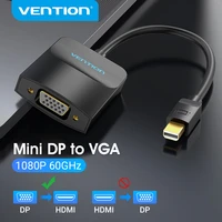 vention mini displayport to vga adapter 1080p60hz thunderbolt 2 to vga male to female converter for macbook air imac mini pd vga