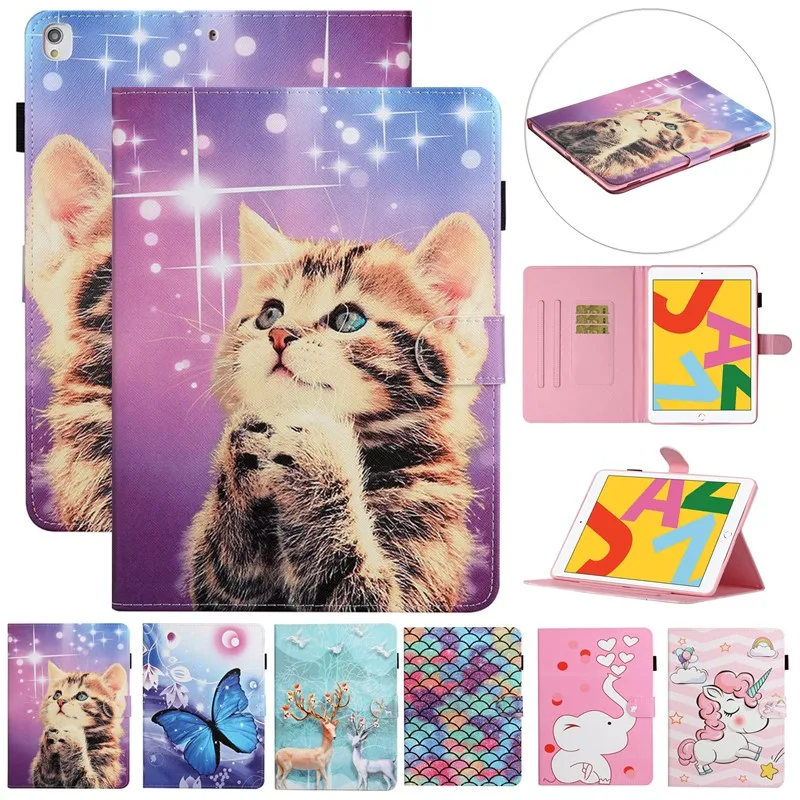 Универсальный чехол для планшета 8 дюймов с милым единорогом кошкой Huawei Matepad T8 DEXP