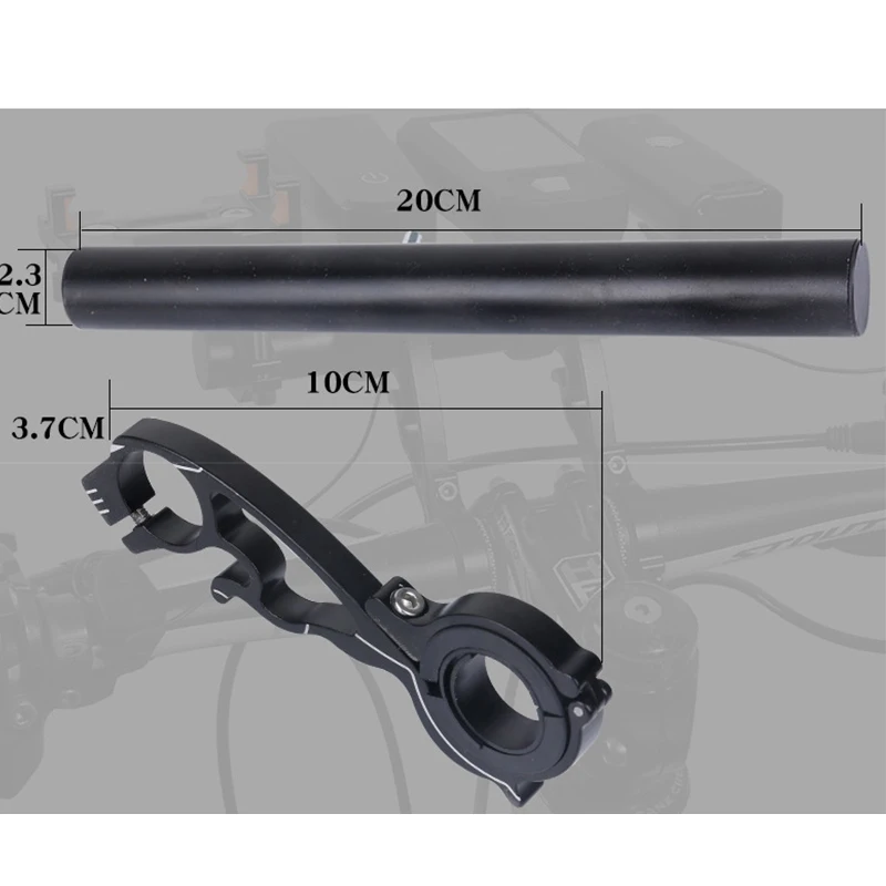 

Bike Handlebar Extender Double Handlebar Extension MTB Bike Handlebar Holder Speeeter GPS Phone Mount Holder
