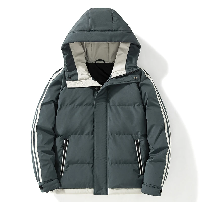 Men Winter Jackets 2021 Warm Thick Parkas Coat Male Fashion Casual Solid Streetwear Jacket Brand Windbreaker Outerwear M-4XL