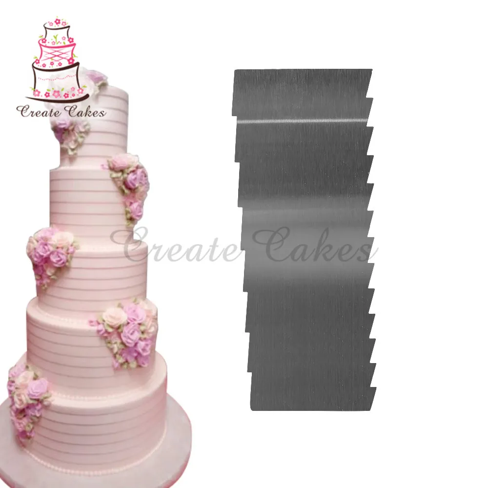 Оборки из нержавеющей смол сливочного масла плавные украшения для торта
