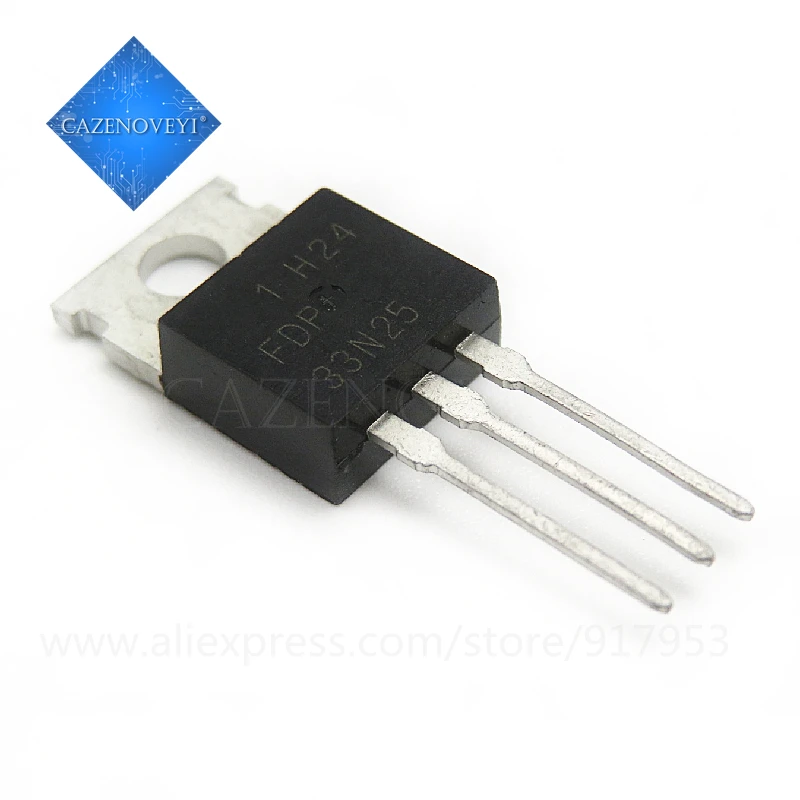 

10 шт./лот FDP33N25 33N25-220 33A 250V Новый оригинальный в наличии