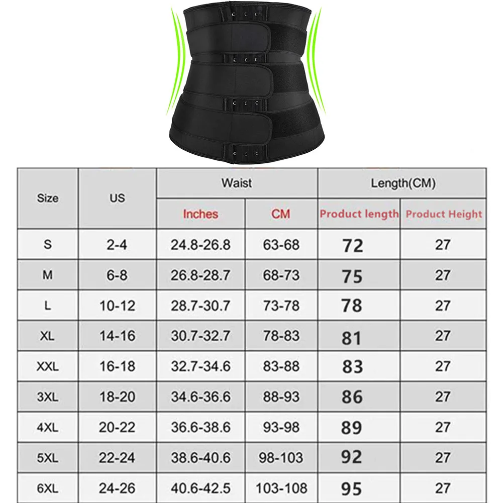

Women Waist Trainer Weight Loss Slimming Waist Corset Workout Girdle Weight Loss Waist Trimmer for Gym Workout Fitness