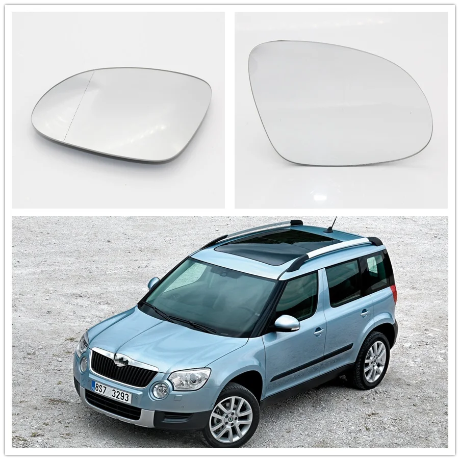 Для Skoda Yeti 2010 2011 2012 2013 2014 2015 2016 2017 автомобильный Стайлинг двери заднее боковое зеркало с подогревом стекло